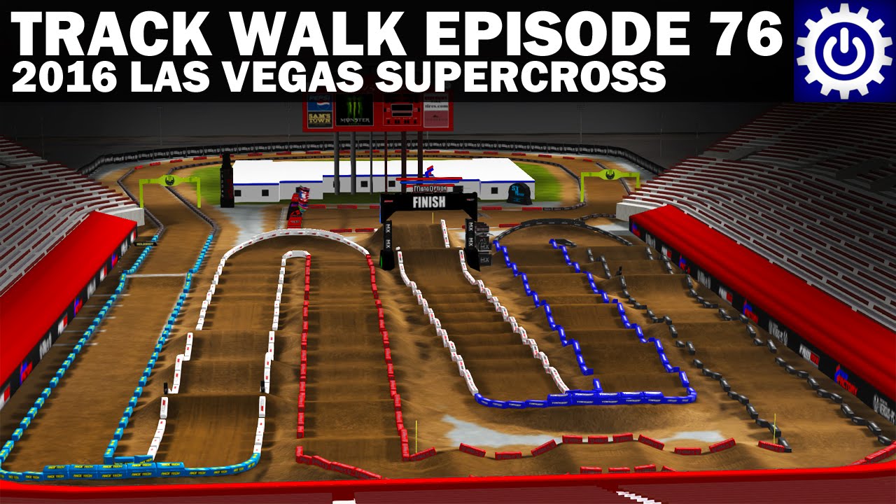 MX Simulator – Track Walk Ep. 76 – 2016 Las Vegas Supercross